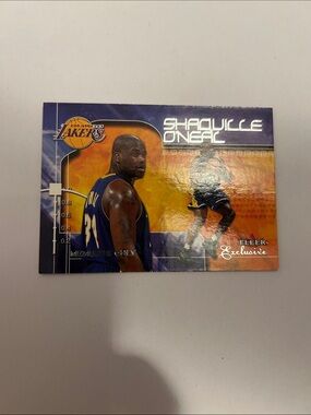 Fleer Shaquille O’Neil 2001 -2003 Lakers card #104